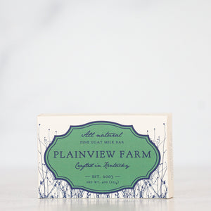 Plainview Farm Goat Milk Bar Soap - Kentucky Soaps & Such