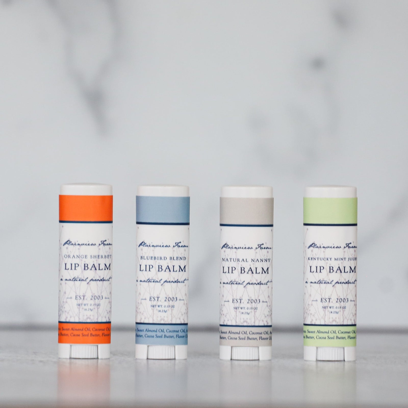 Plainview Farm Lip Balm 4-Pack - Kentucky Soaps & Such