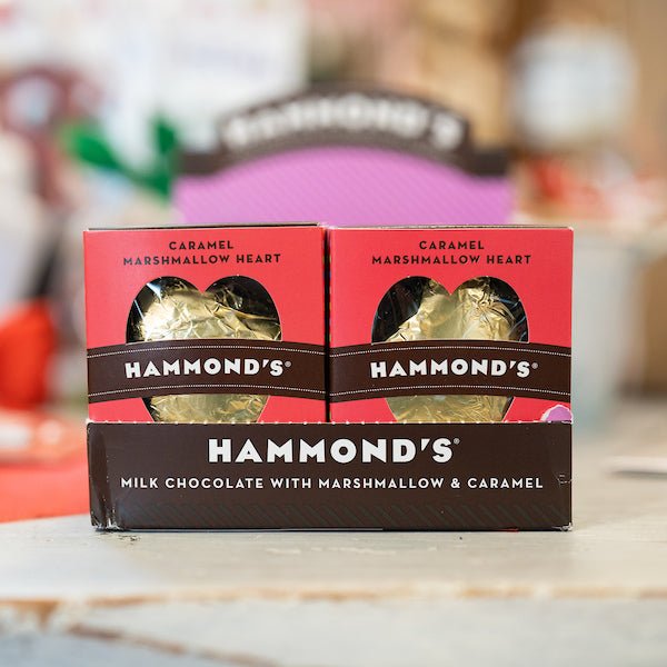 Hammond's Milk Chocolate Marshmallow & Caramel Heart - Kentucky Soaps & Such