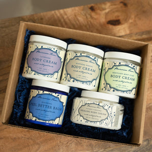 Moisturizing and Healing Cream Set - Kentucky Soaps & Such