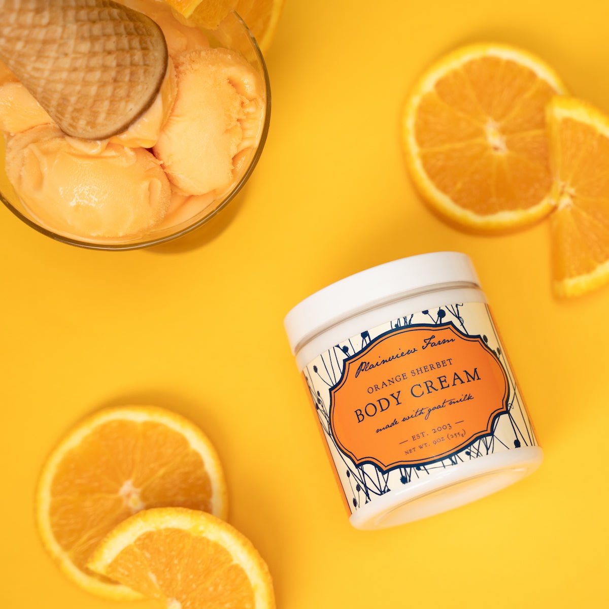 Orange Sherbet Body Cream - Kentucky Soaps & Such