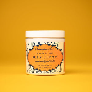Orange Sherbet Body Cream - Kentucky Soaps & Such