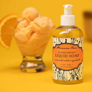 Orange Sherbet Liquid Soap - Kentucky Soaps & Such