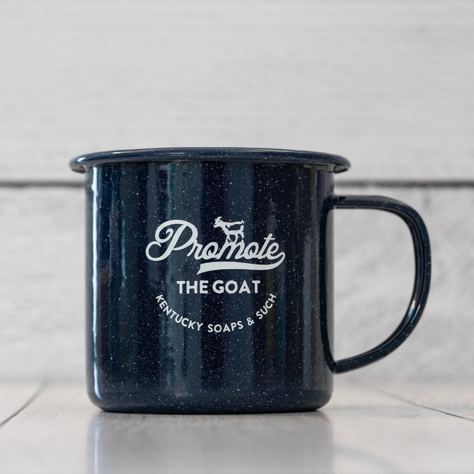 Promote the Goat Enamel Mug - Kentucky Soaps & Such