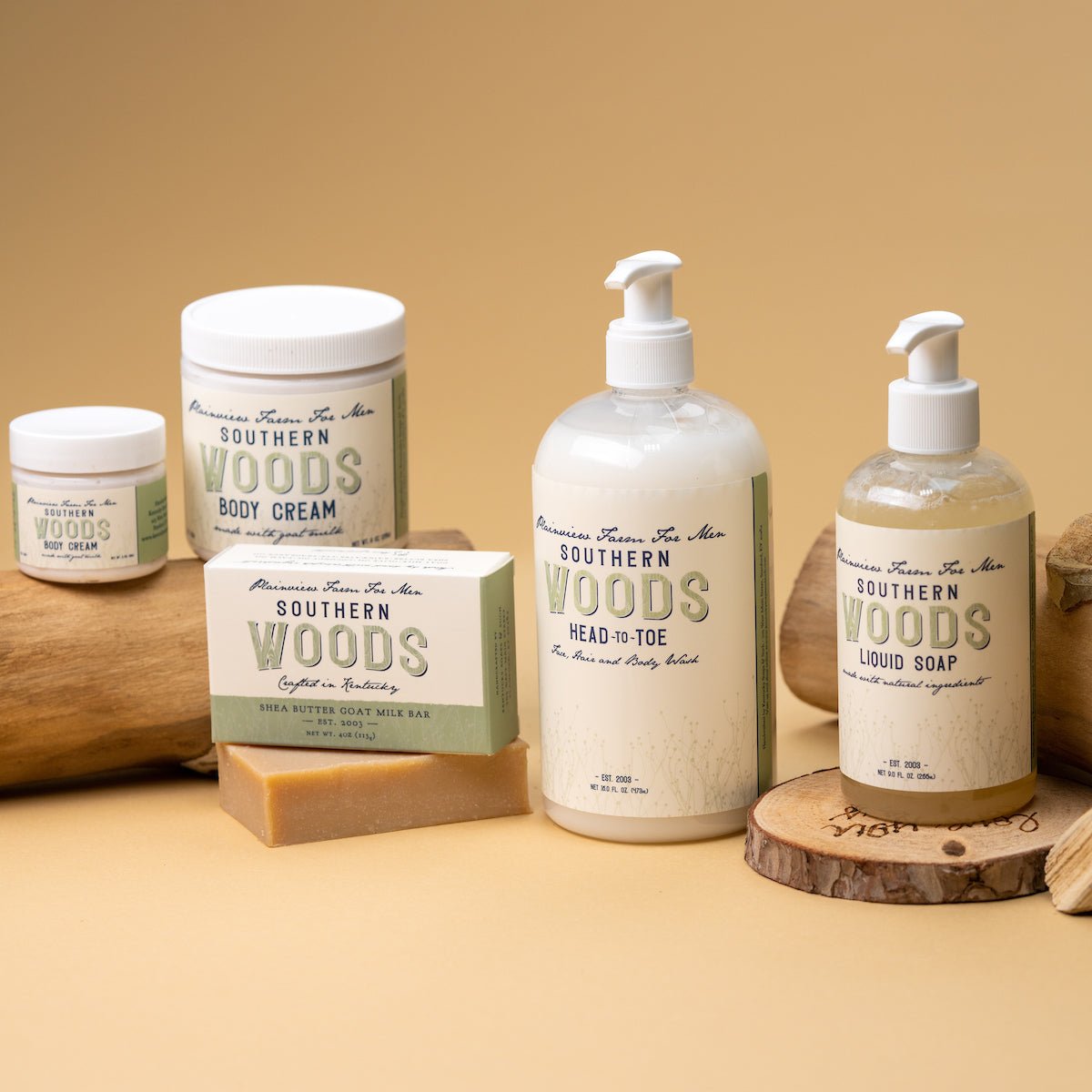 Southern Woods All Natural Body Cream - Kentucky Soaps & Such